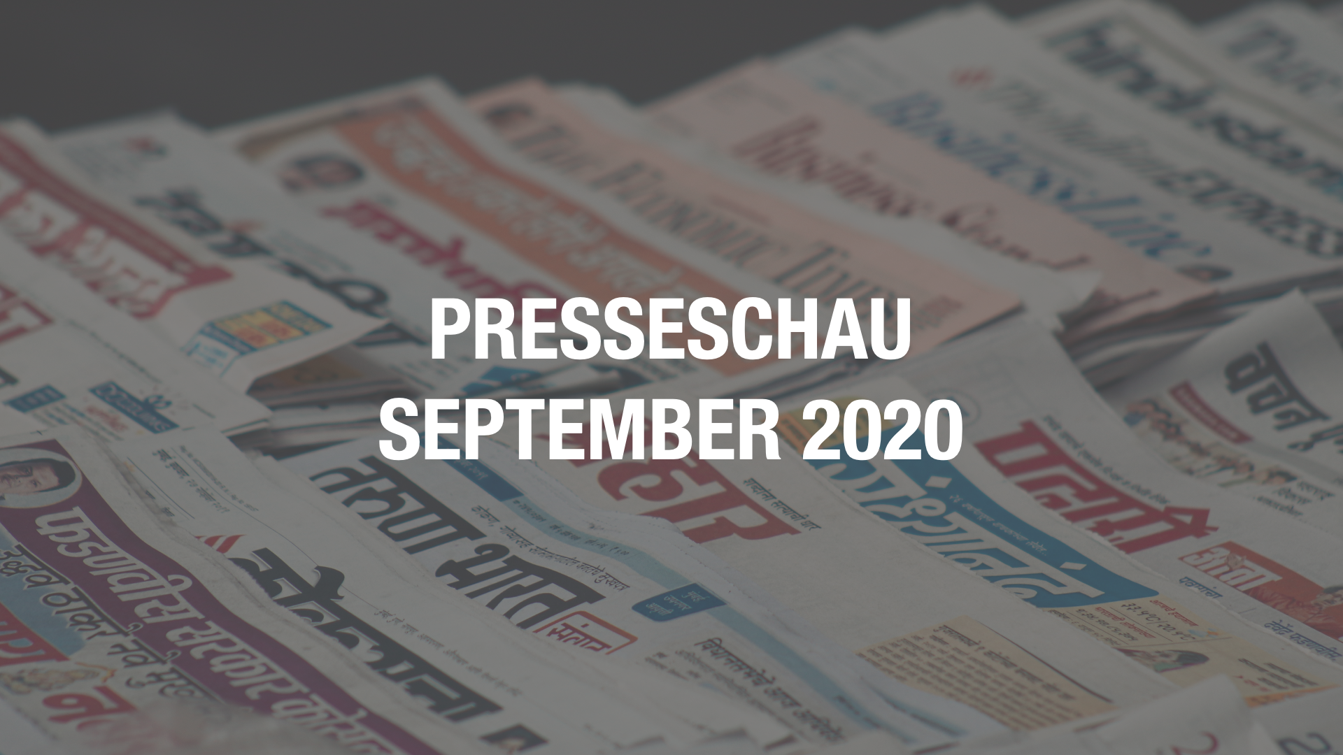 Presseschau Coworking September 2020